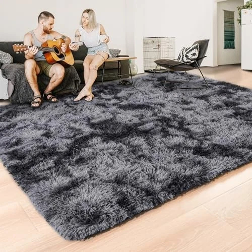 Home Decor Retailers - 1pc Soft Long-hair Plush Carpet Rug