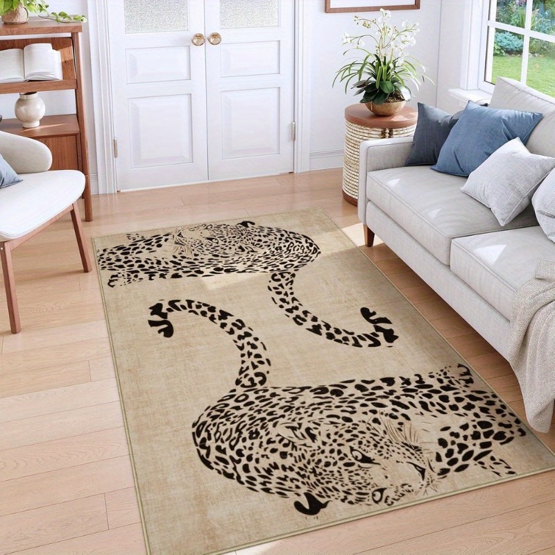 Home Decor Ig - Carpet for Living Room Leopard Luxury