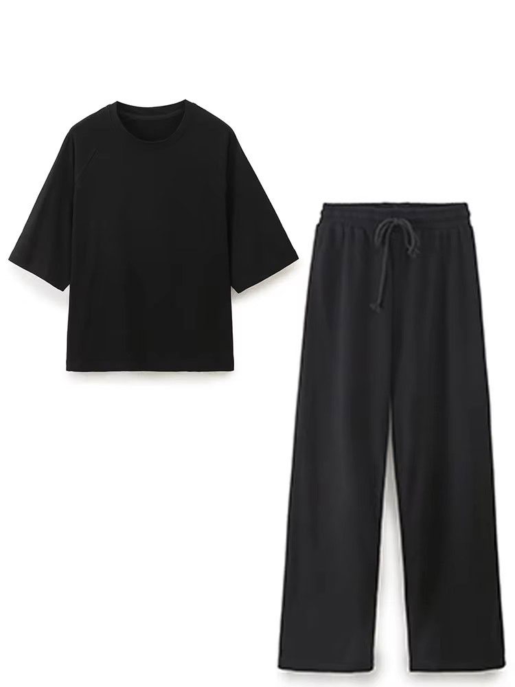 Home Decor Zara - HH Women Casual Solid Sports Set