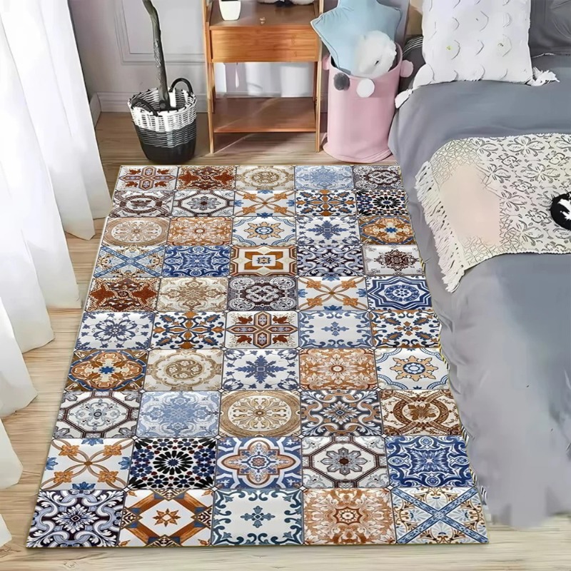 Home Decor Retailers - Non-slip Kitchen Rugs Vinyl Kitchen Carpet