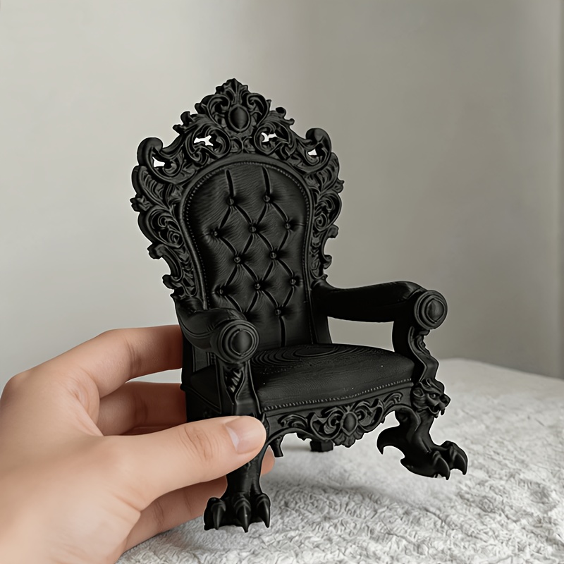Home Decor Medieval - 1-Piece Luxury Throne Model – Gothic