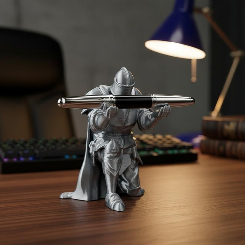 Home Decor Medieval - Knight Pen Holder Creative Desk Organizer
