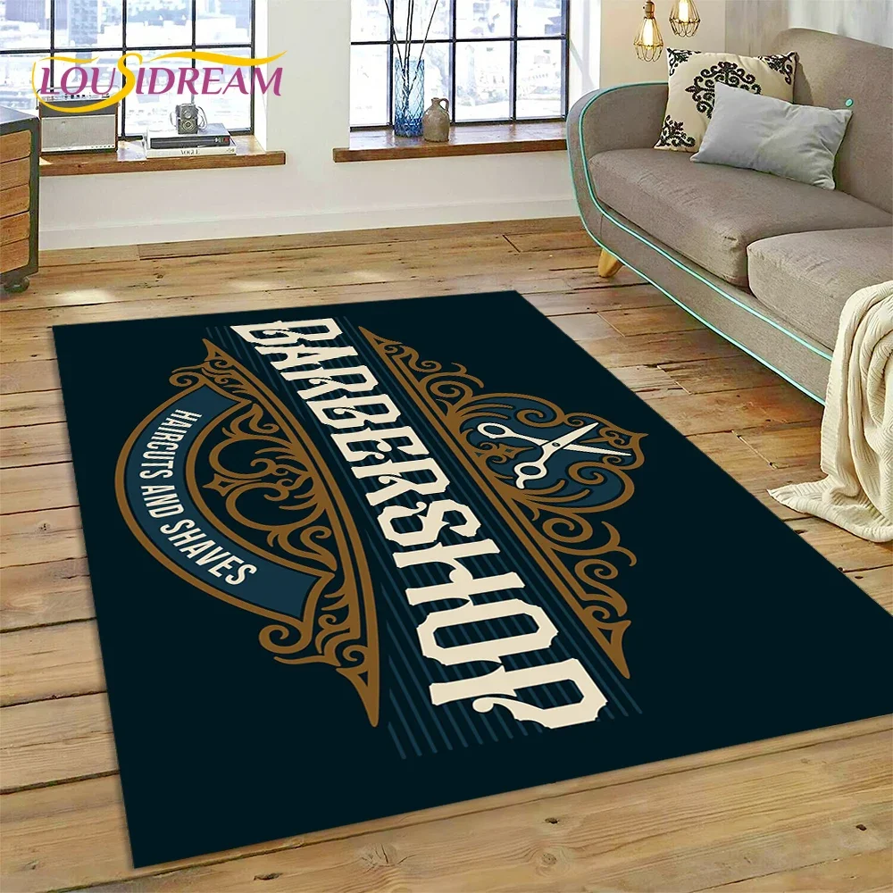 Home Decor Online Shopping - Fashion Barber Shop Logo Skull Vintage