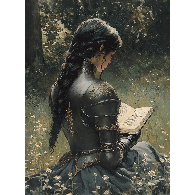 Home Decor Medieval - Vintage Dark Academia Medieval Knight in