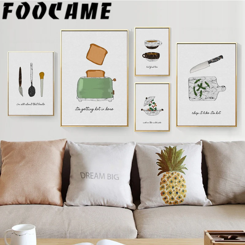 Home Decor Pt - Cake Sweet Kitchen Poster Nordic Art