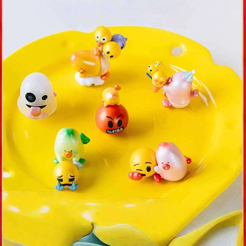 Home Decor Emoji - Bana Bana Emoji Banana Mini Figurine