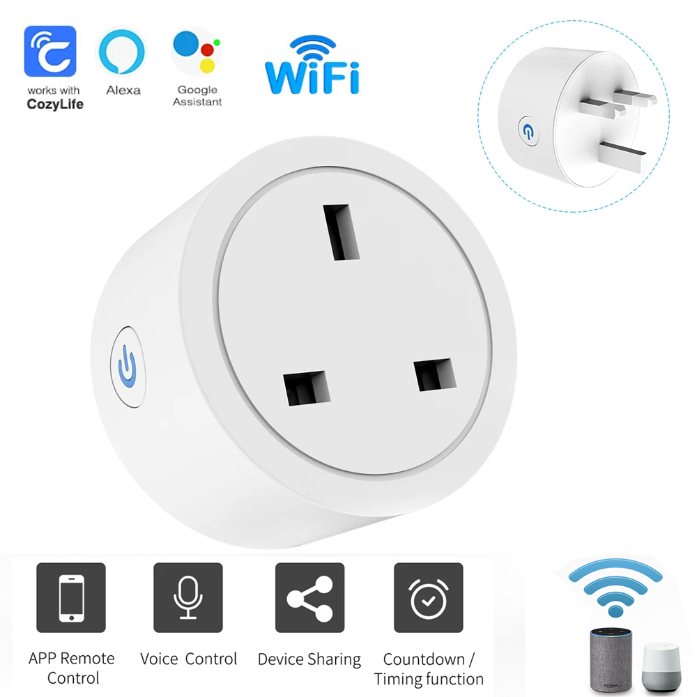 Home Decor Uk - Smart Socket UK Plug 16A with