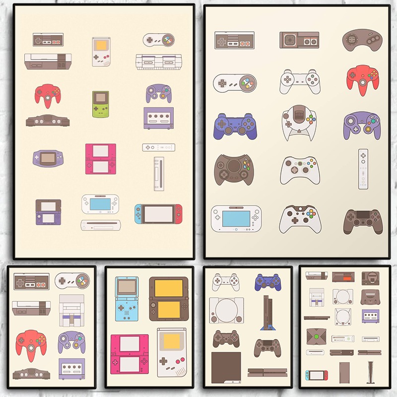 Home Decor Video - Video Game Handheld and Console Evolution