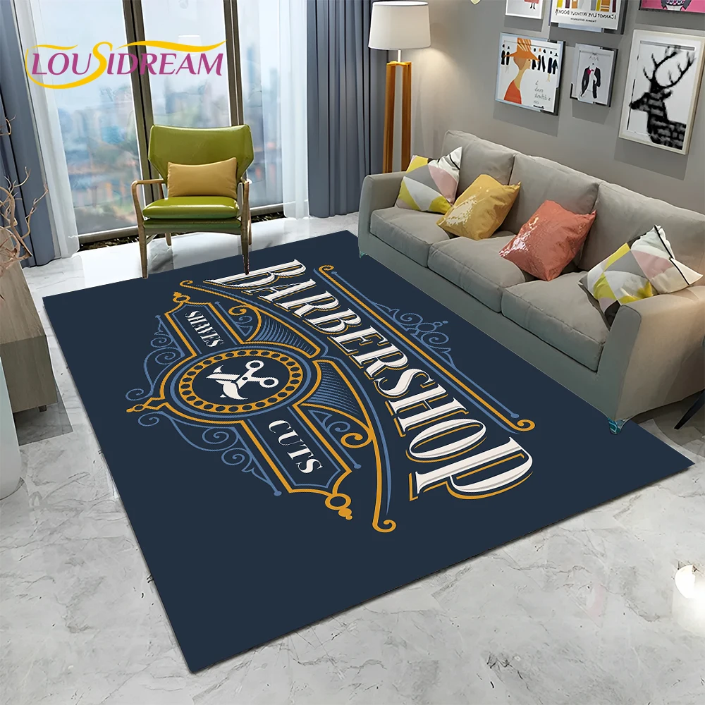 Home Decor Online Shopping - Barber Shop Sign 3D Skull Vintage