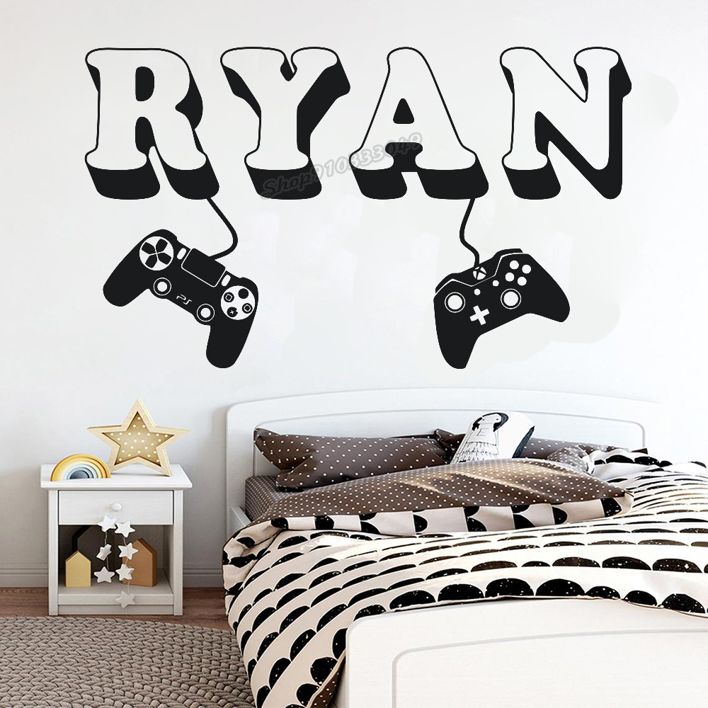 Home Decor Video - Game Thủ Decal Dán Tường Tùy