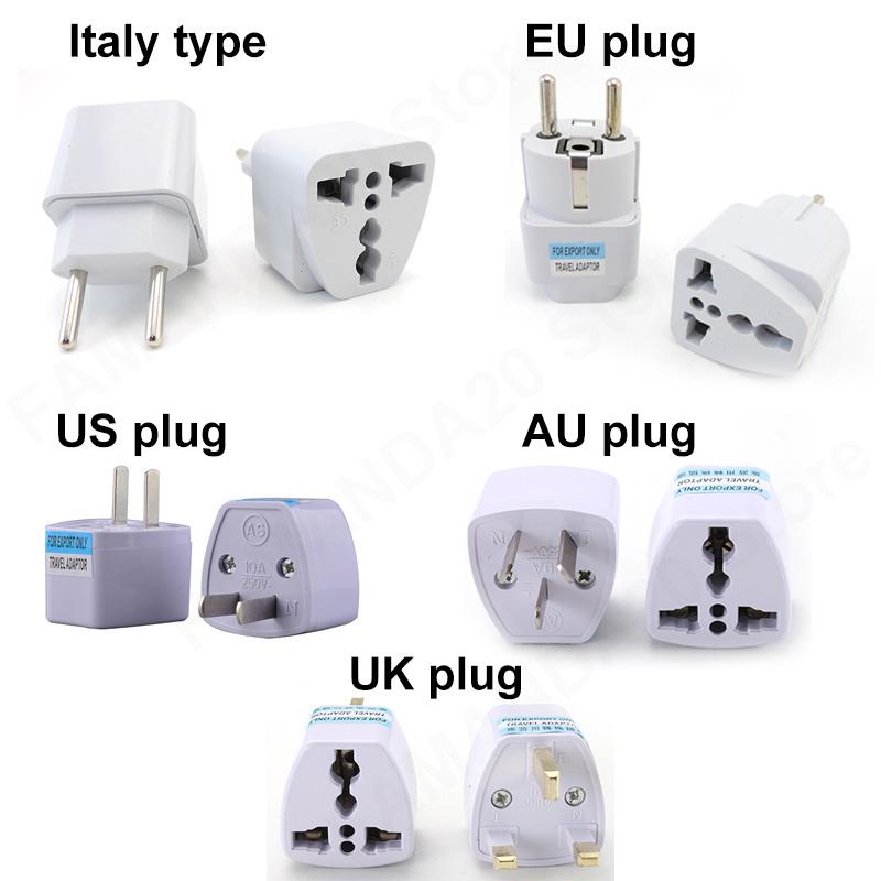 Home Decor Uk - Universal US/UK/AU/DE/itlay Plug Adapter USA To