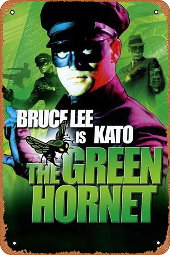 Home Decor Uk - Metal Tin Sign - The Green