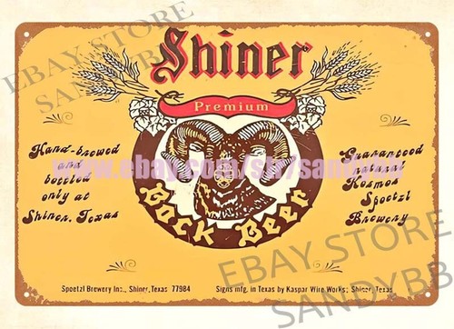 Home Decor Online Shopping - Shiner Beer brewery man cave dinning