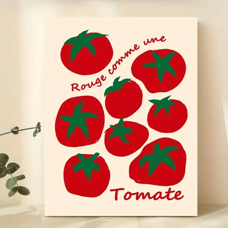 Modern Colorful Red Tomatoes W - đánh giá và giá Home Decor Kolkata
