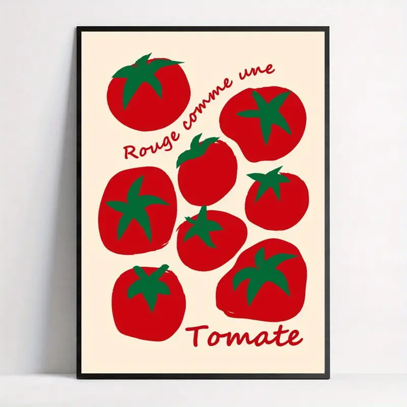 Modern Colorful Red Tomatoes W - đánh giá và giá Home Decor Kolkata