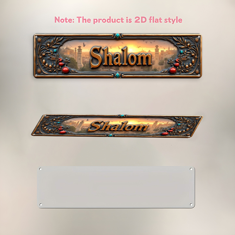 CIFBUY Vintage Shalom Hebrew A - đánh giá và giá Home Decor Room