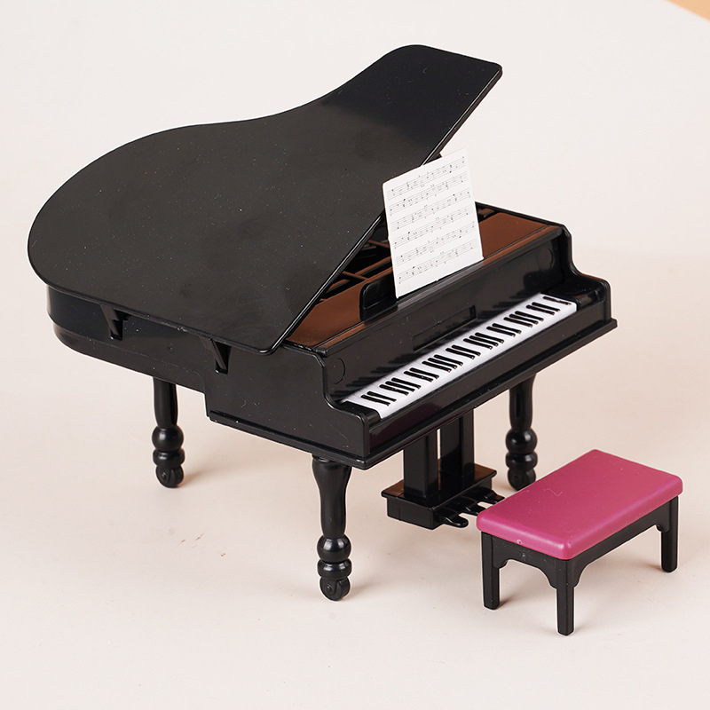 1:12 Dollhouse Miniature Piano - đánh giá và giá Home Decor Furniture