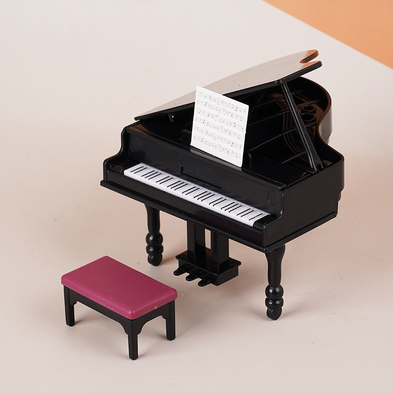 1:12 Dollhouse Miniature Piano - đánh giá và giá Home Decor Furniture