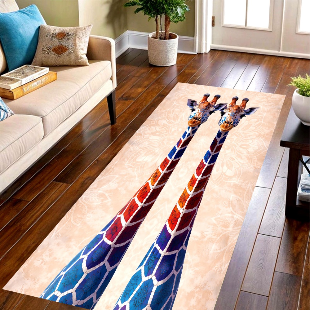 Gradient Giraffe Long Runner R - đánh giá và giá Home Decor Retailers