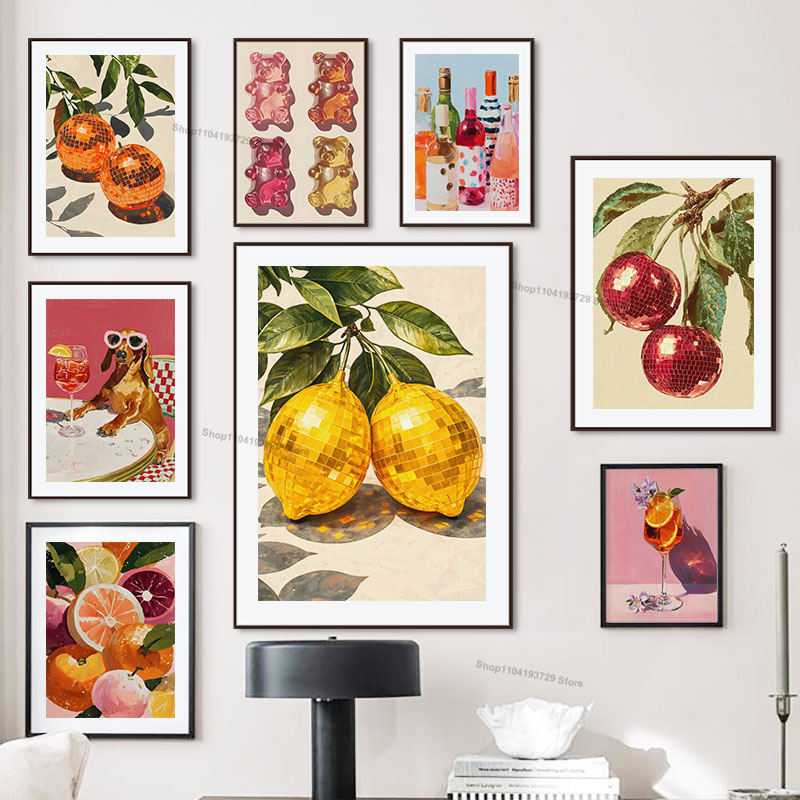 Retro Trendy Lemon Orange Dog  - đánh giá và giá Home Decor Orange