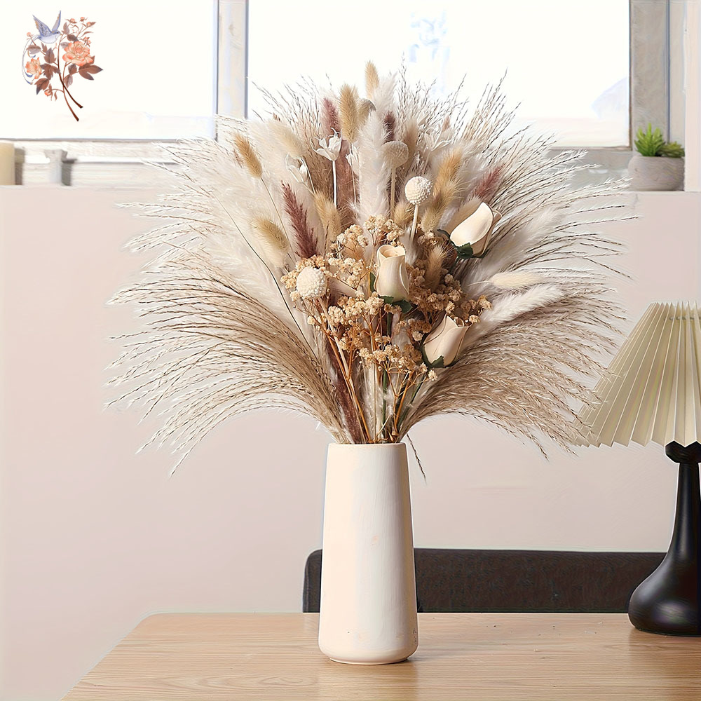 80Pcs Artificial Dried Flowers - đánh giá và giá Dried Flower Bouquet