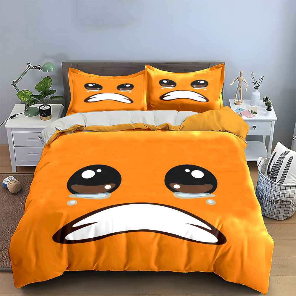 Cute Crying Orange Face Emoji  - đánh giá và giá Home Decor Emoji