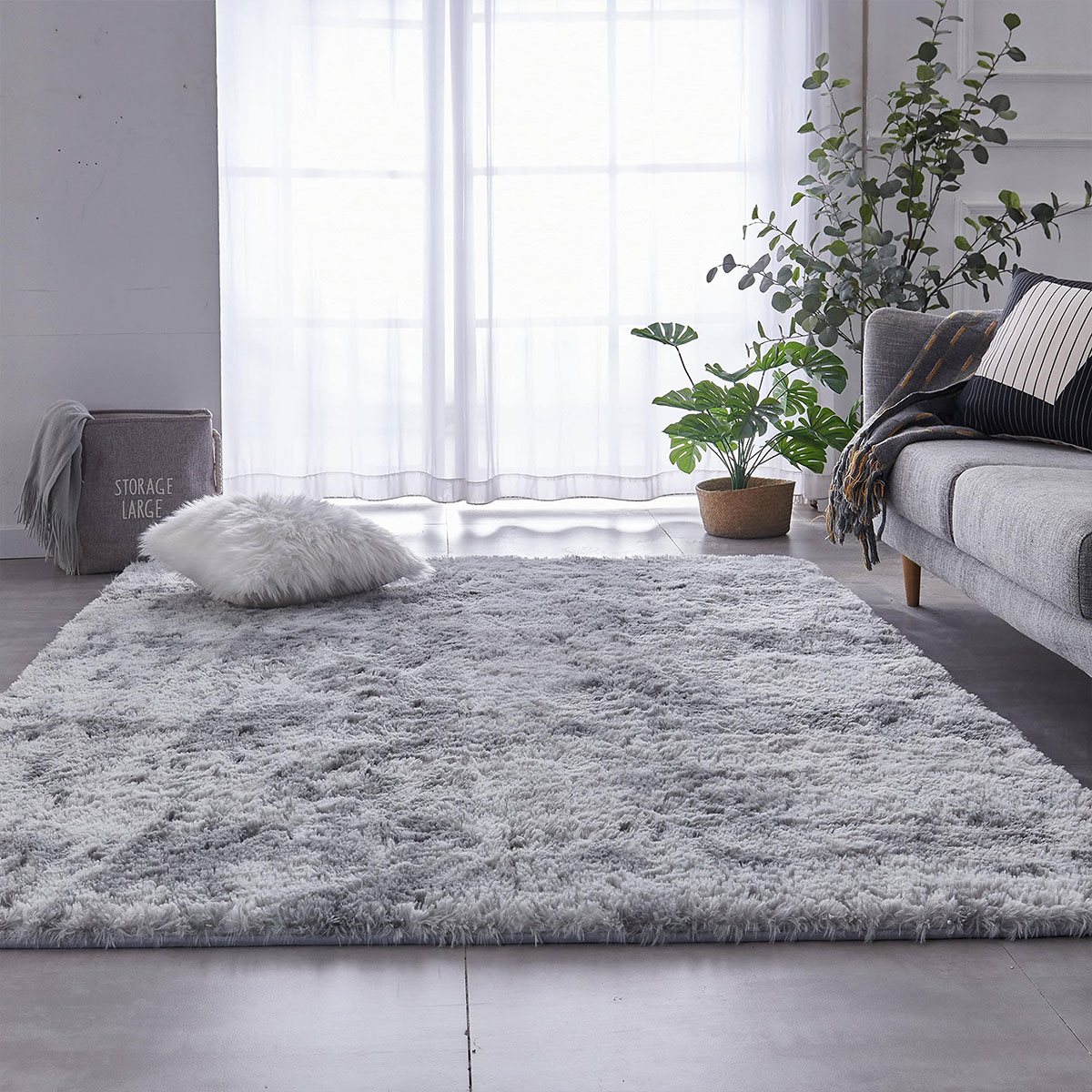 1pc Soft Long-hair Plush Carpe - đánh giá và giá Home Decor Retailers