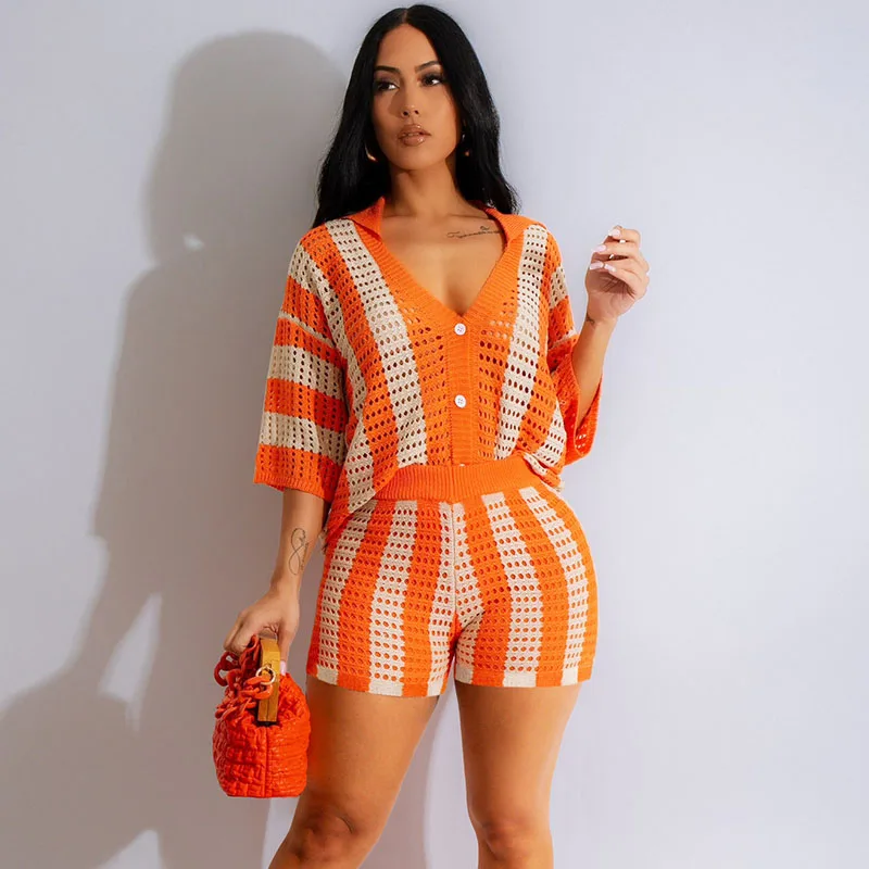 Striped Knitted 2 Piece Sets W - đánh giá và giá Home Decor Zara