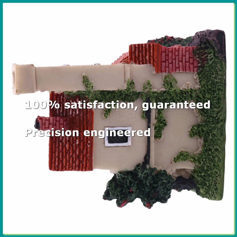 Cute Mini Resin House Miniatur - đánh giá và giá Home Decor Garden