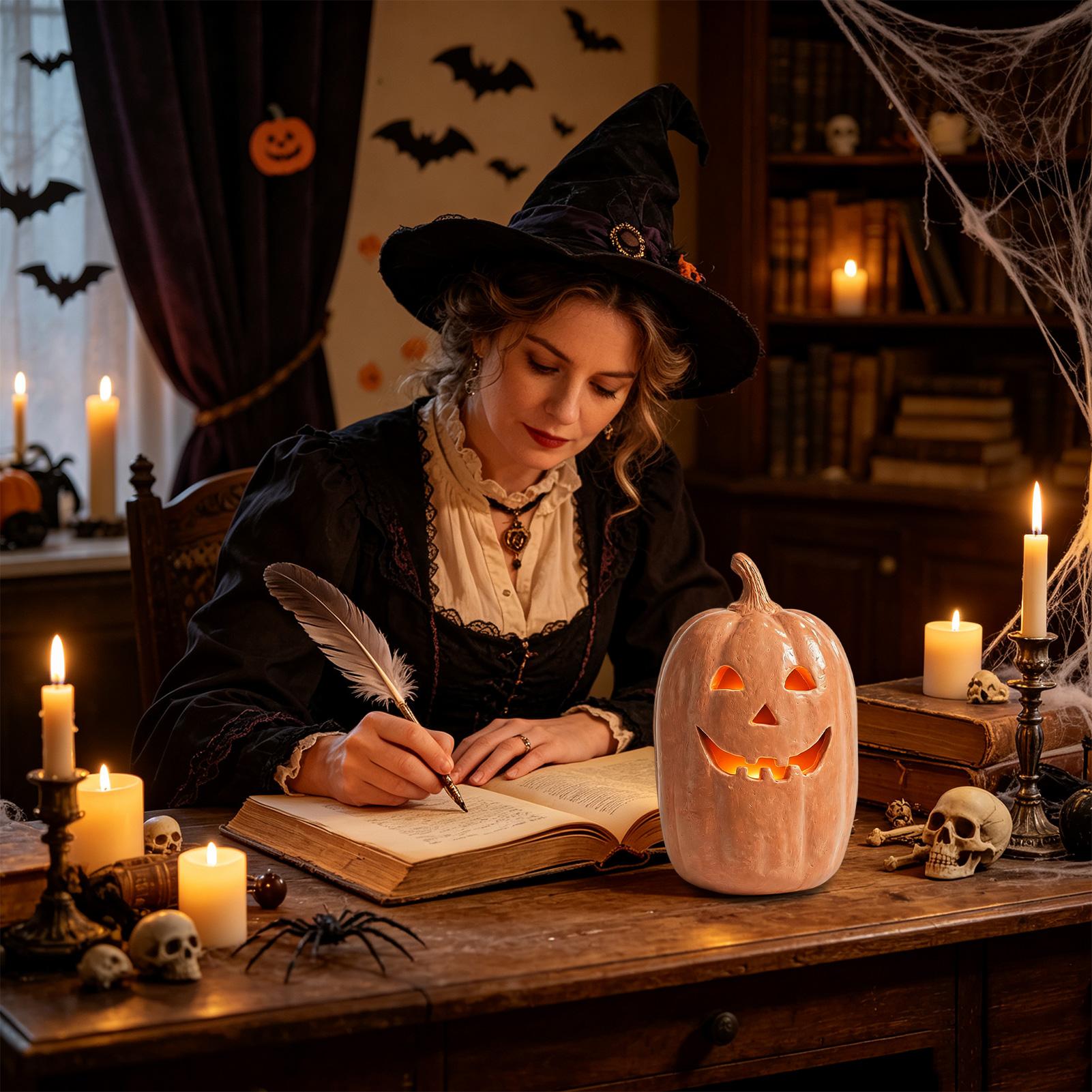 Spooky Pumpkin Lanterns Pumpki - đánh giá và giá Home Decor Halloween