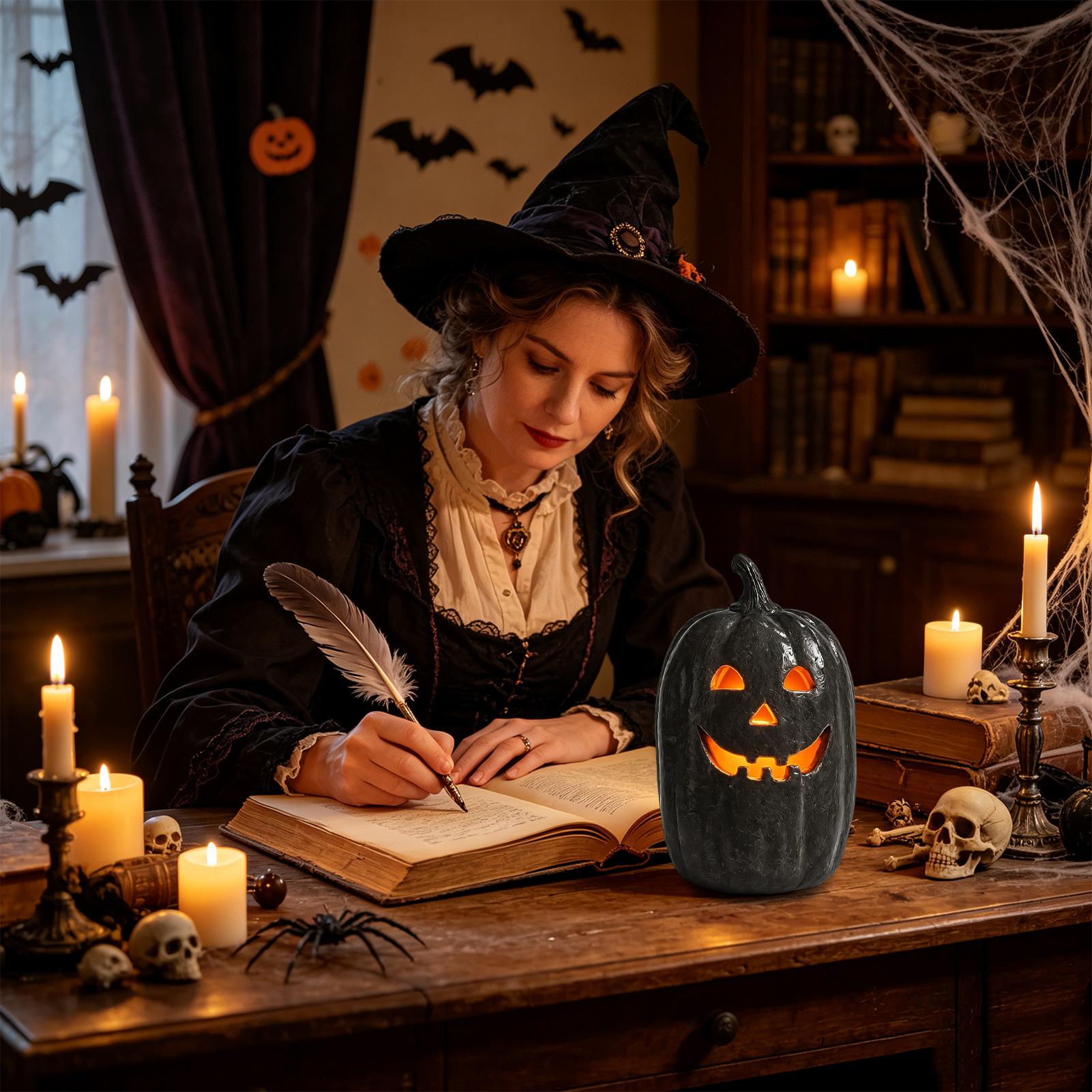 Spooky Pumpkin Lanterns Pumpki - đánh giá và giá Home Decor Halloween