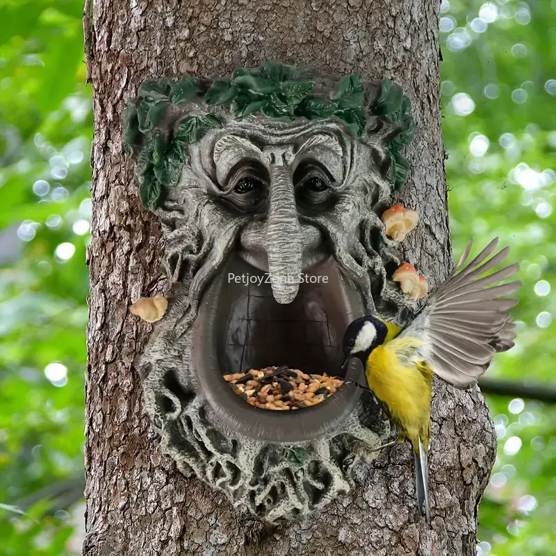 Outdoor Garden Yard Tree Face  - đánh giá và giá Home Decor Garden