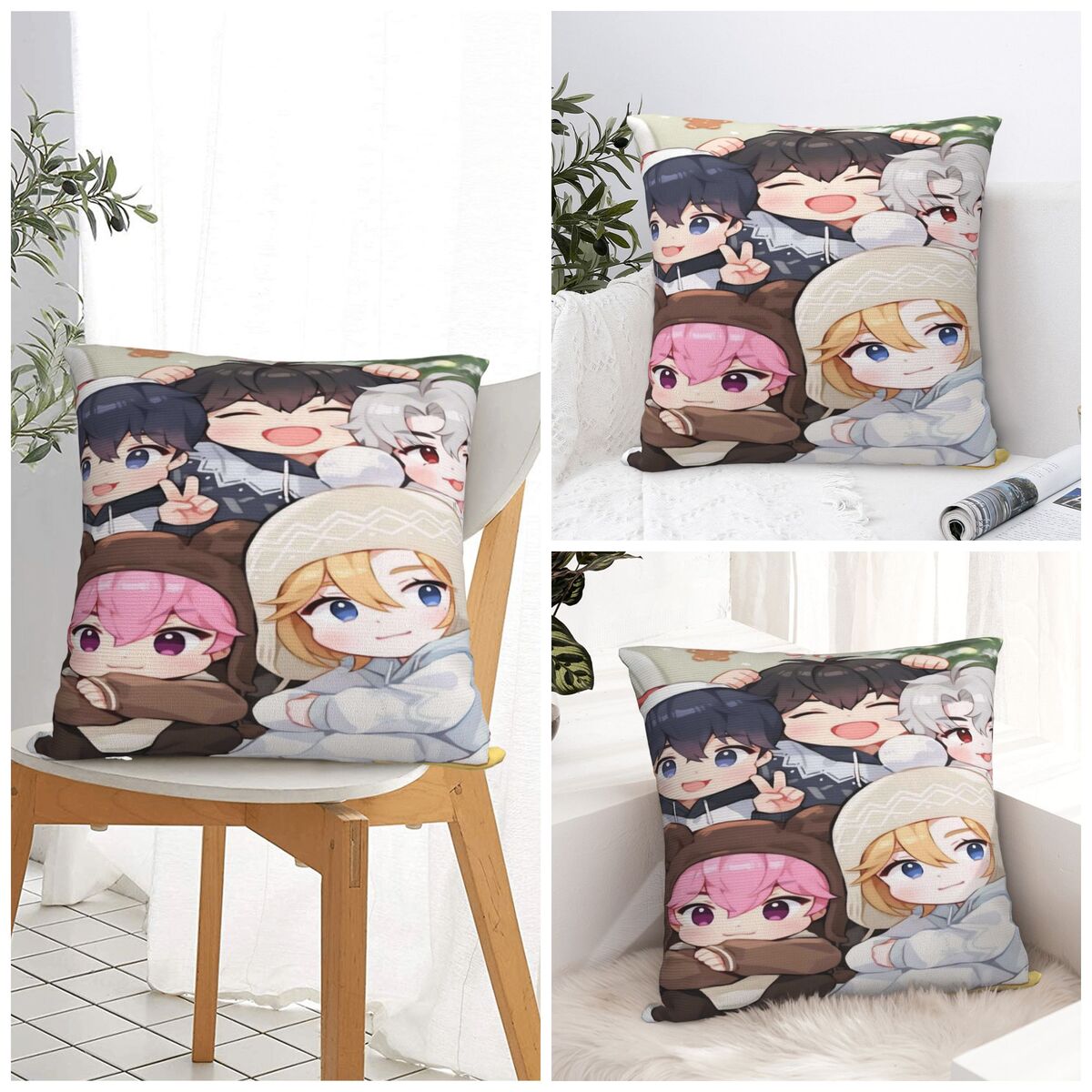 Kpop PLAVE Caligo Pt Pillow Ca - đánh giá và giá Home Decor Pt