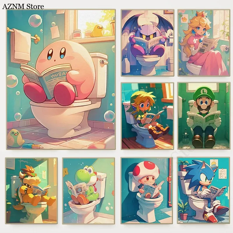 Funny Bathroom Cartoon Video G - đánh giá và giá Home Decor Video