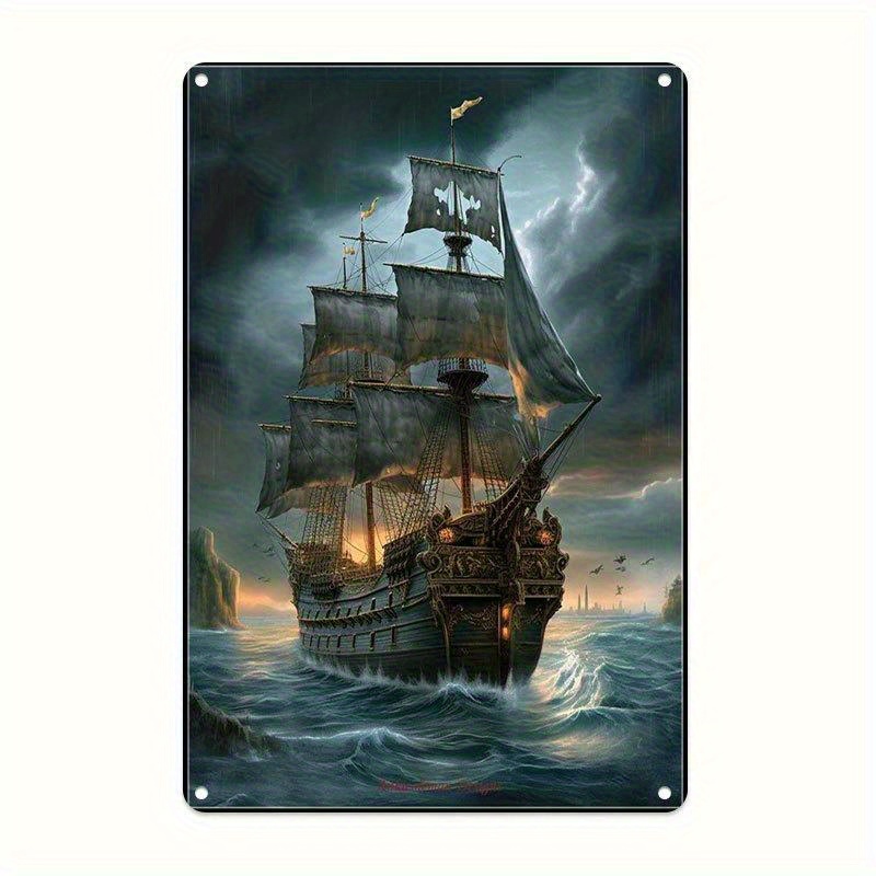 Vintage Nautical Sailing Ship  - đánh giá và giá Home Decor Nautical