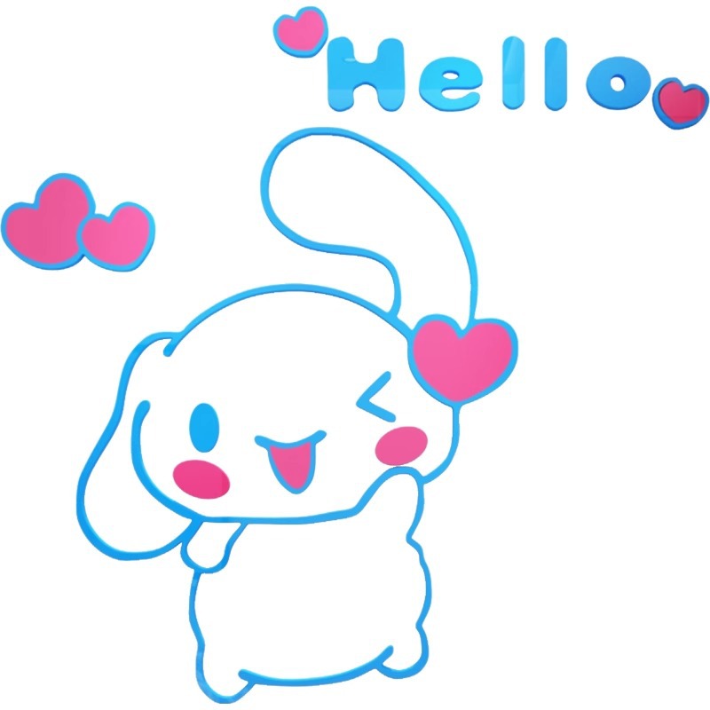 Sanrio Cinnamoroll 3D Acrylic  - đánh giá và giá Home Decor Kolkata