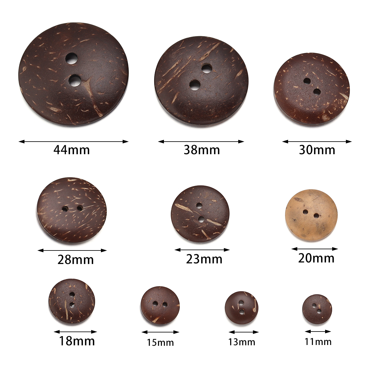 10-100Pcs Natural Coconut Shel - đánh giá và giá Home Decor Solution