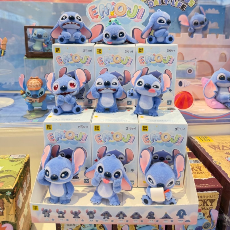 Toptoy  Stitch Emoji Blind Box - đánh giá và giá Home Decor Emoji