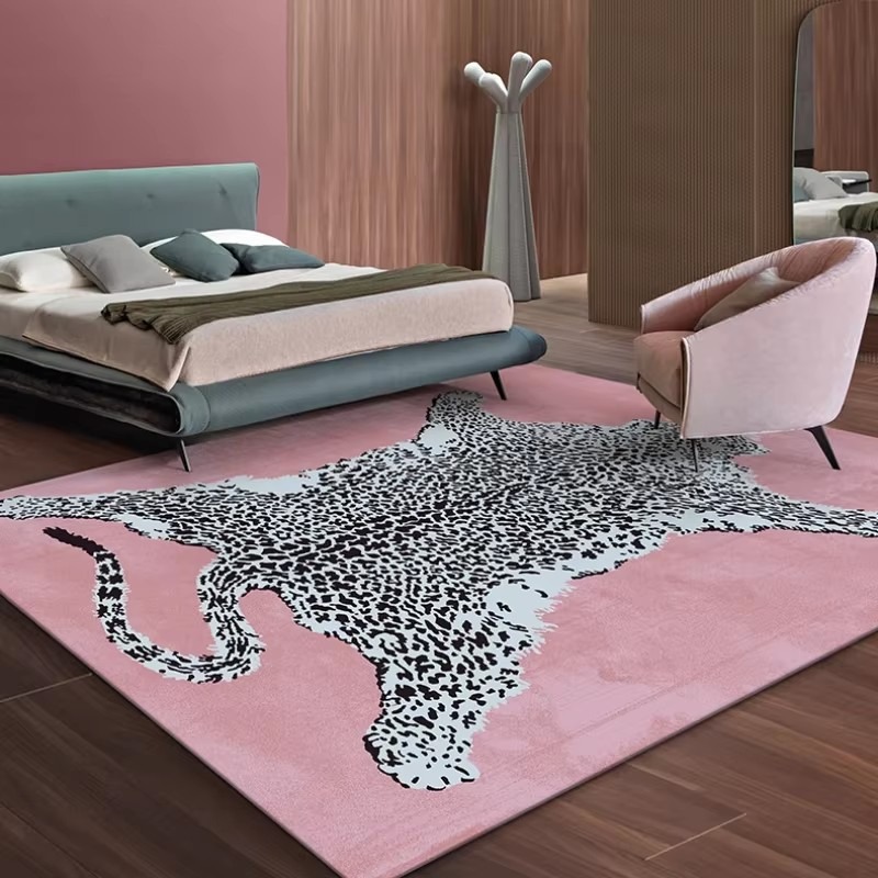 Carpet for Living Room Leopard - đánh giá và giá Home Decor Ig