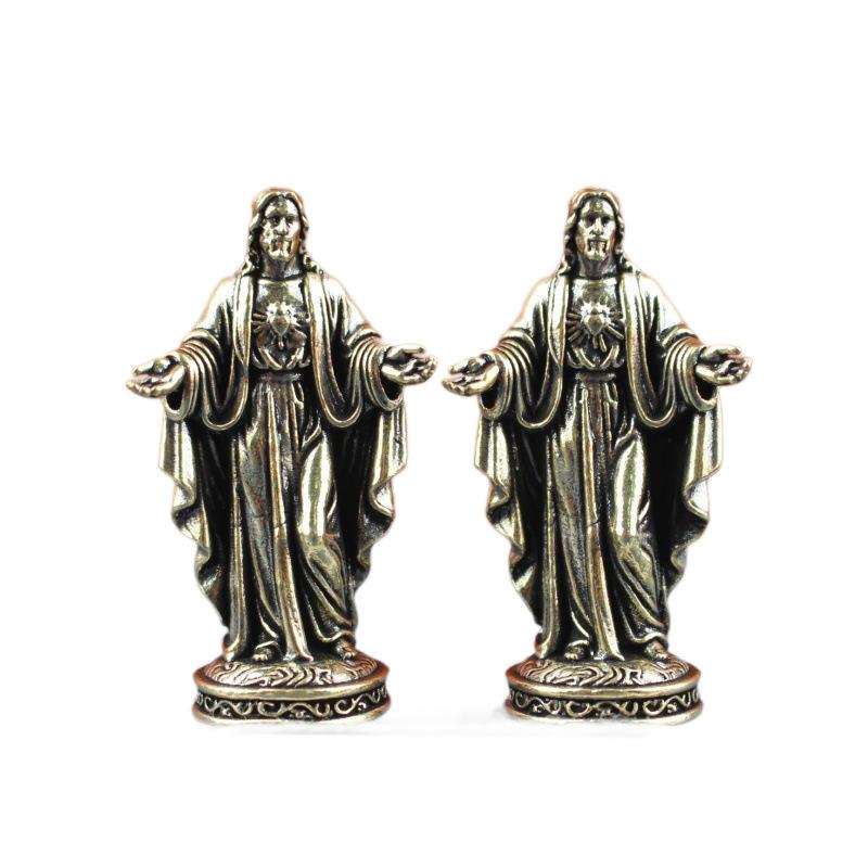 1PC Brass God Statue Vintage S - đánh giá và giá Home Decor Medieval