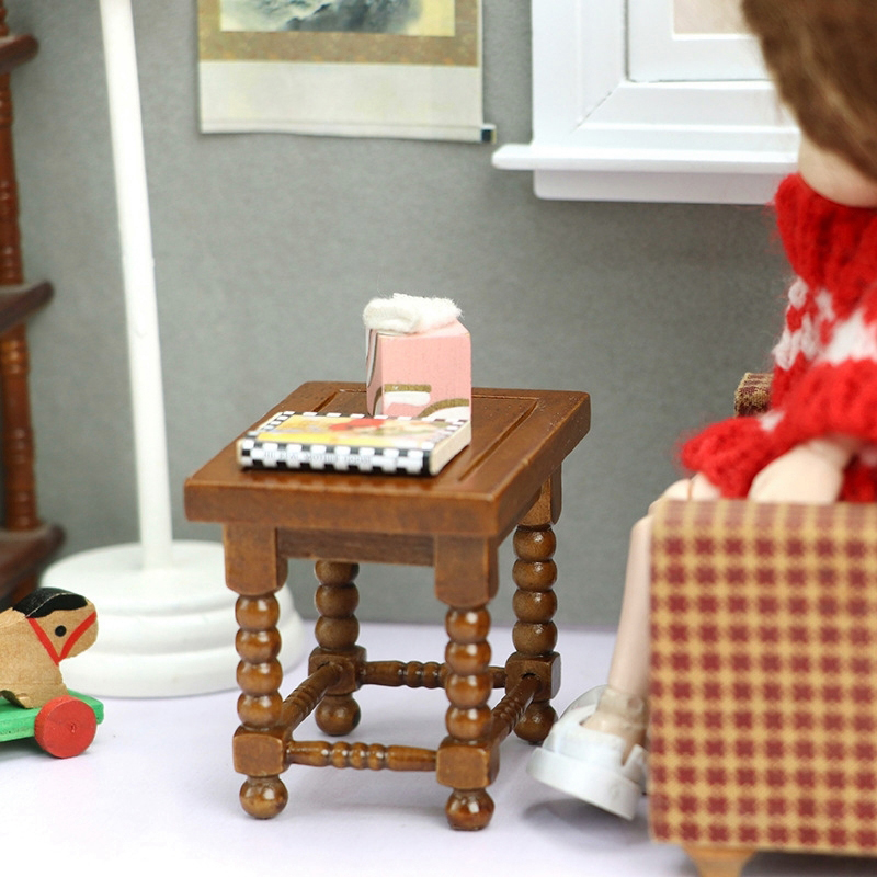1:12 Dollhouse Miniature Round - đánh giá và giá Home Decor Furniture