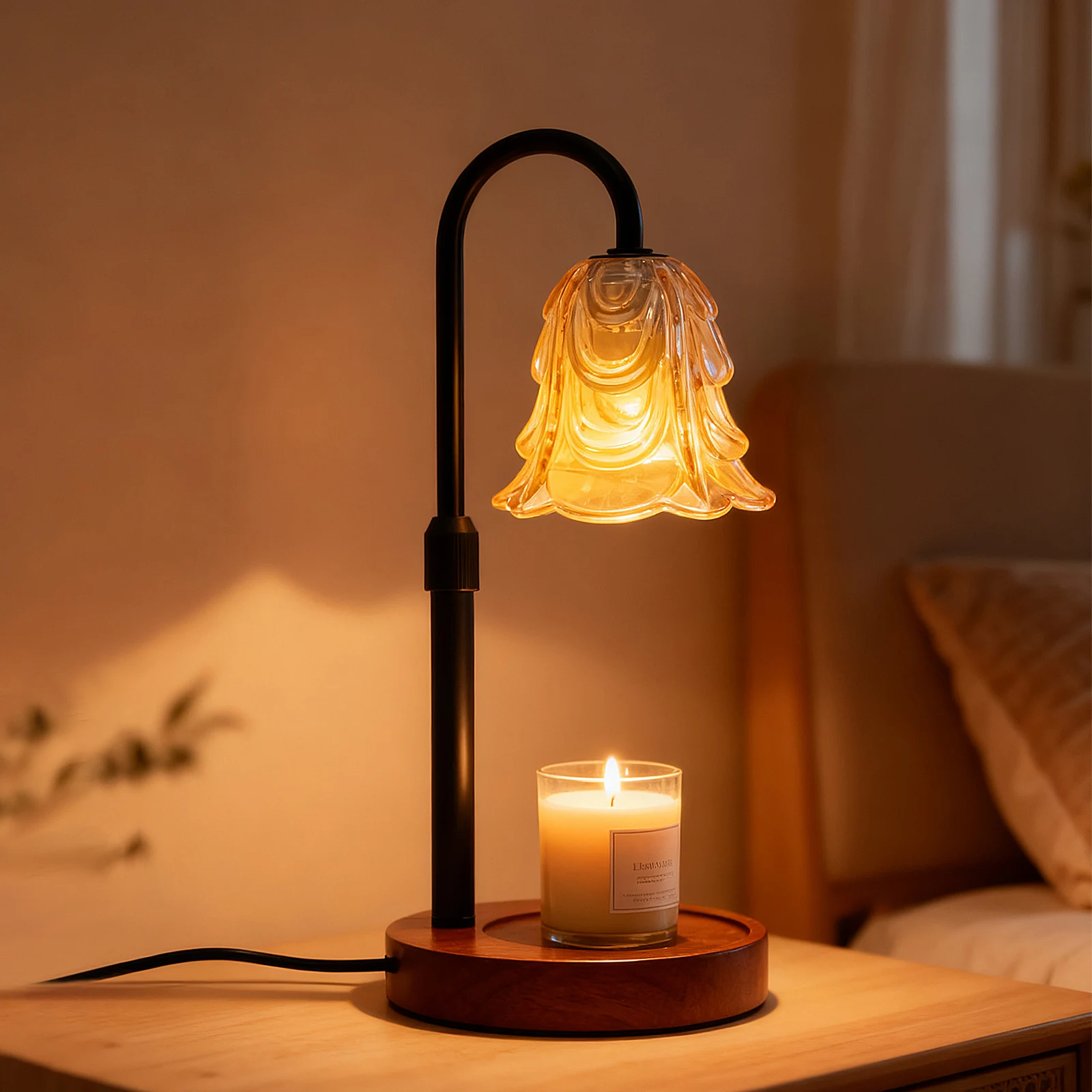 Dimmable Flower Candle Warmer  - đánh giá và giá Home Decor Uk