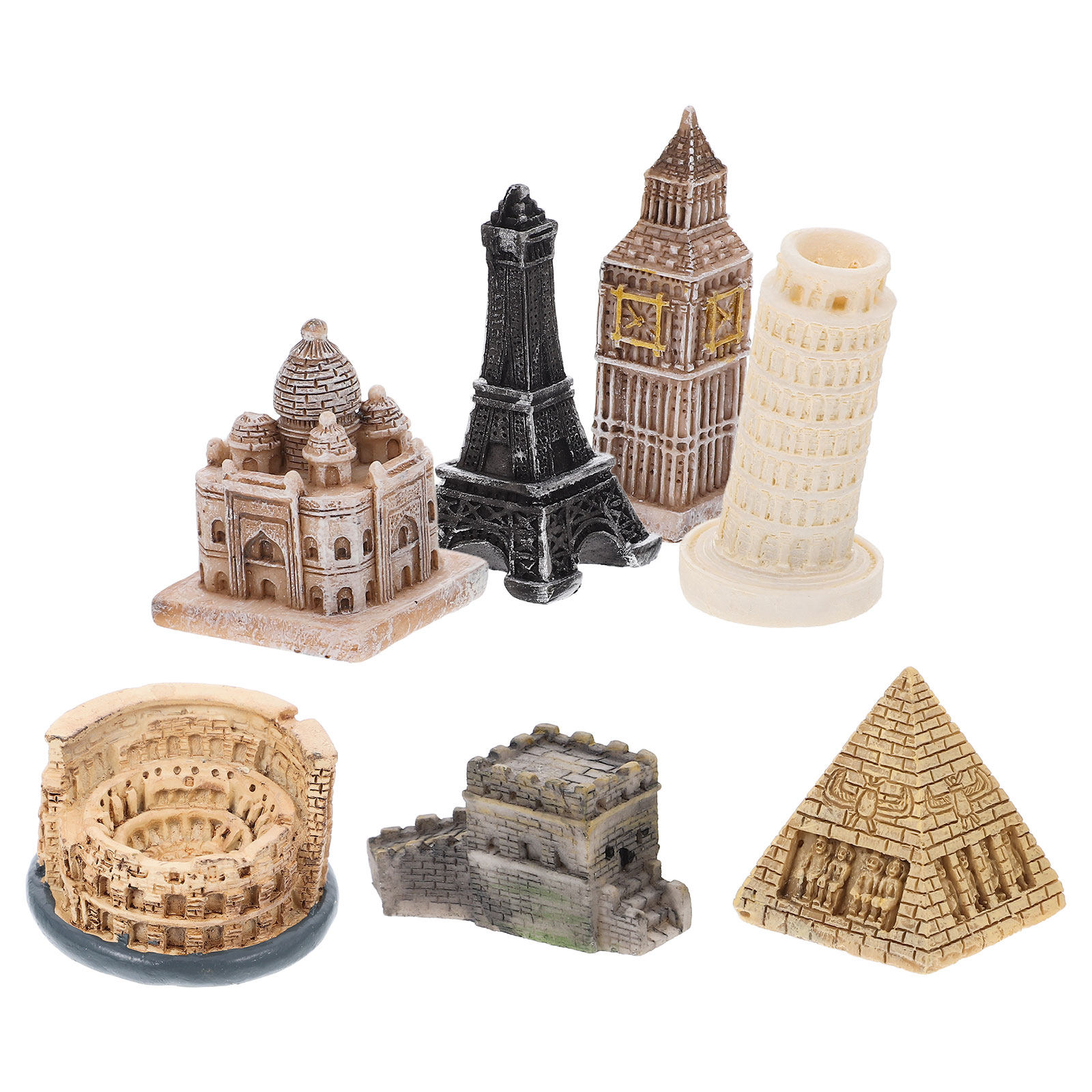 7Pcs Miniature Roman Statues D - đánh giá và giá Home Decor Accessories