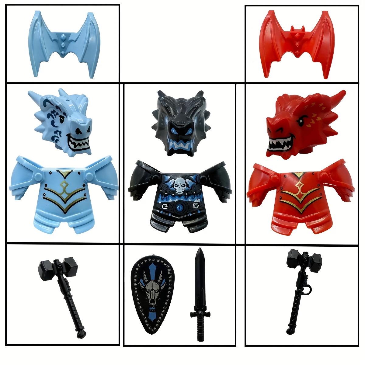 Dragon Knight Complete Set Und - đánh giá và giá Home Decor Medieval