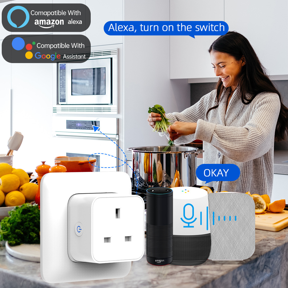 Tuya Smart Socket 16A/20A WiFi - đánh giá và giá Home Decor Uk