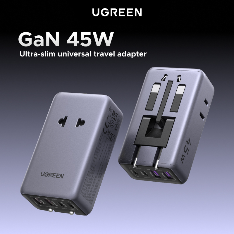 UGREEN Plug Adaptor GaN 45W Un - đánh giá và giá Home Decor Uk