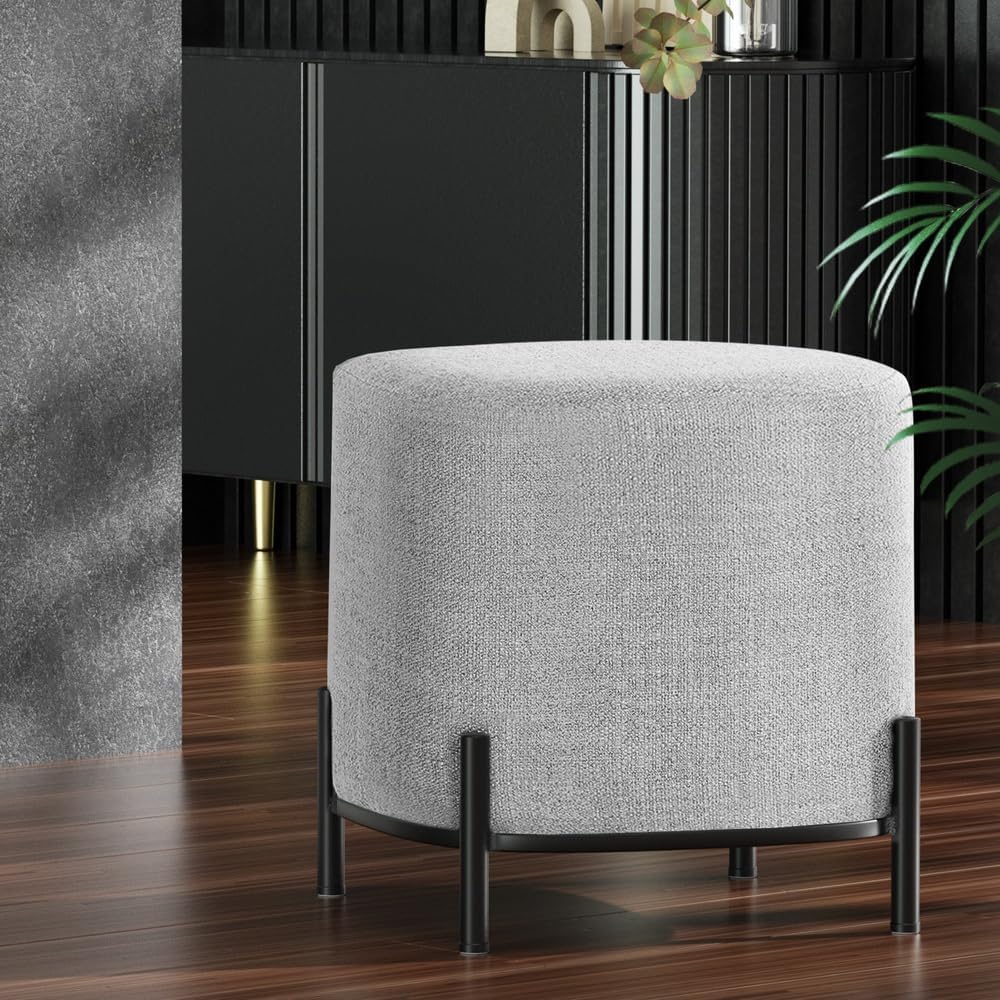 **/Ottoman, Round Footstool Lo - đánh giá và giá Home Decor Furniture