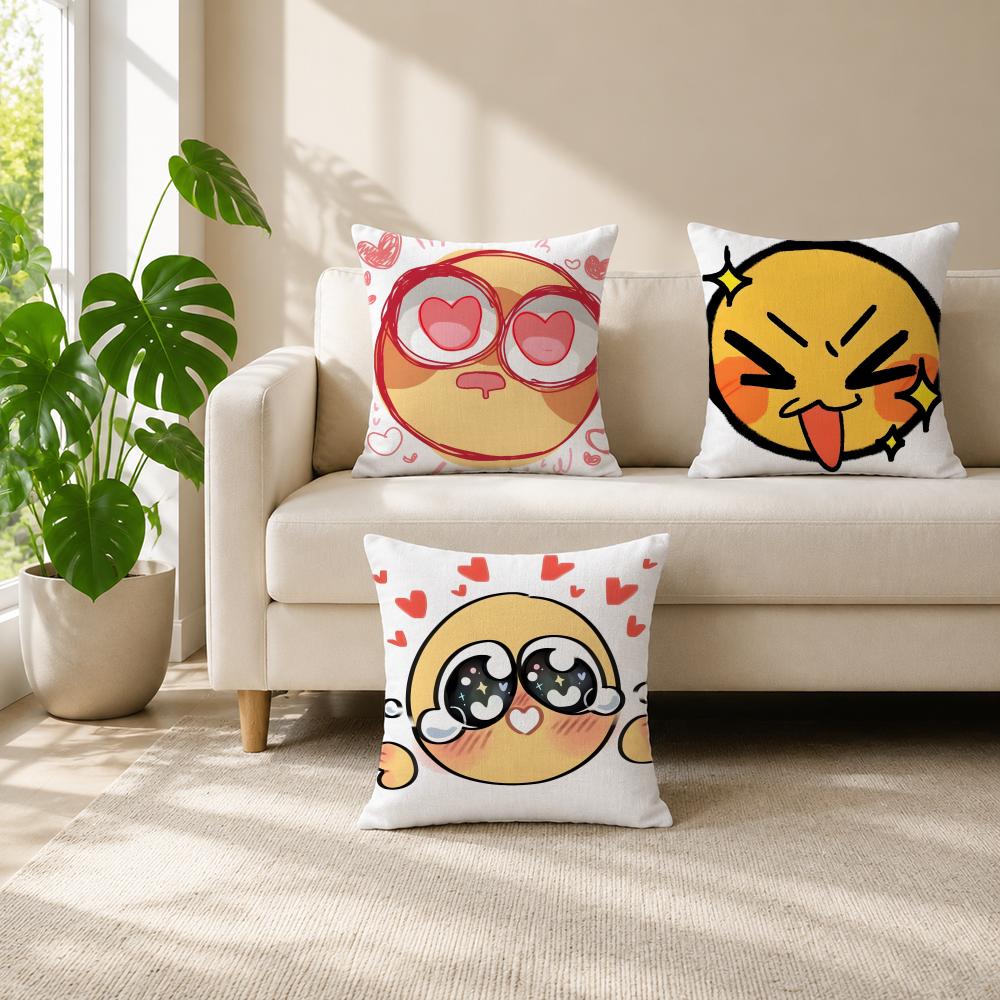Cute AAdorable Yellow Emojied  - đánh giá và giá Home Decor Emoji