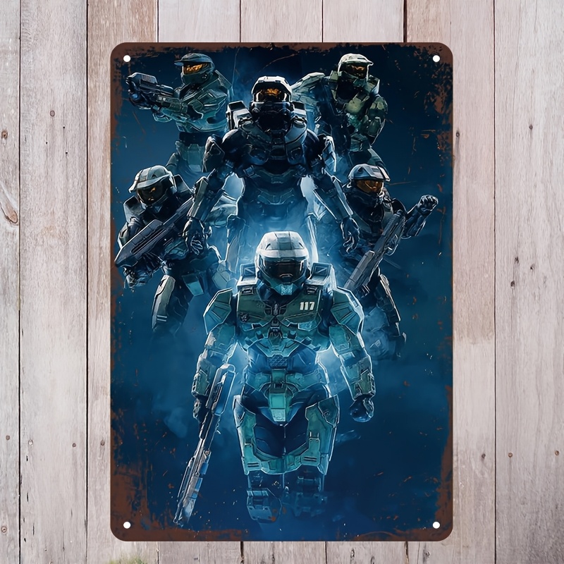 Halo-Inspired Metal Wall Art S - đánh giá và giá Home Decor Video