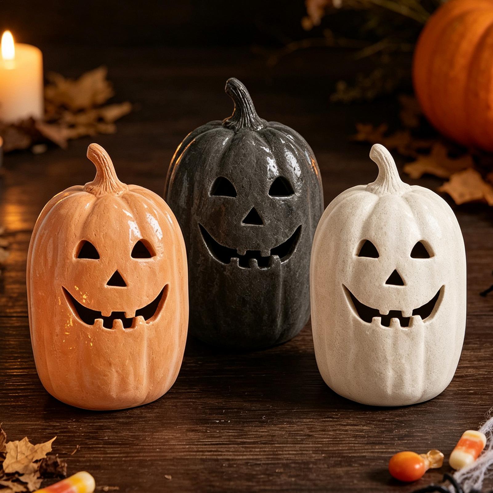 Halloween Pumpkins Crafts Resi - đánh giá và giá Home Decor Halloween